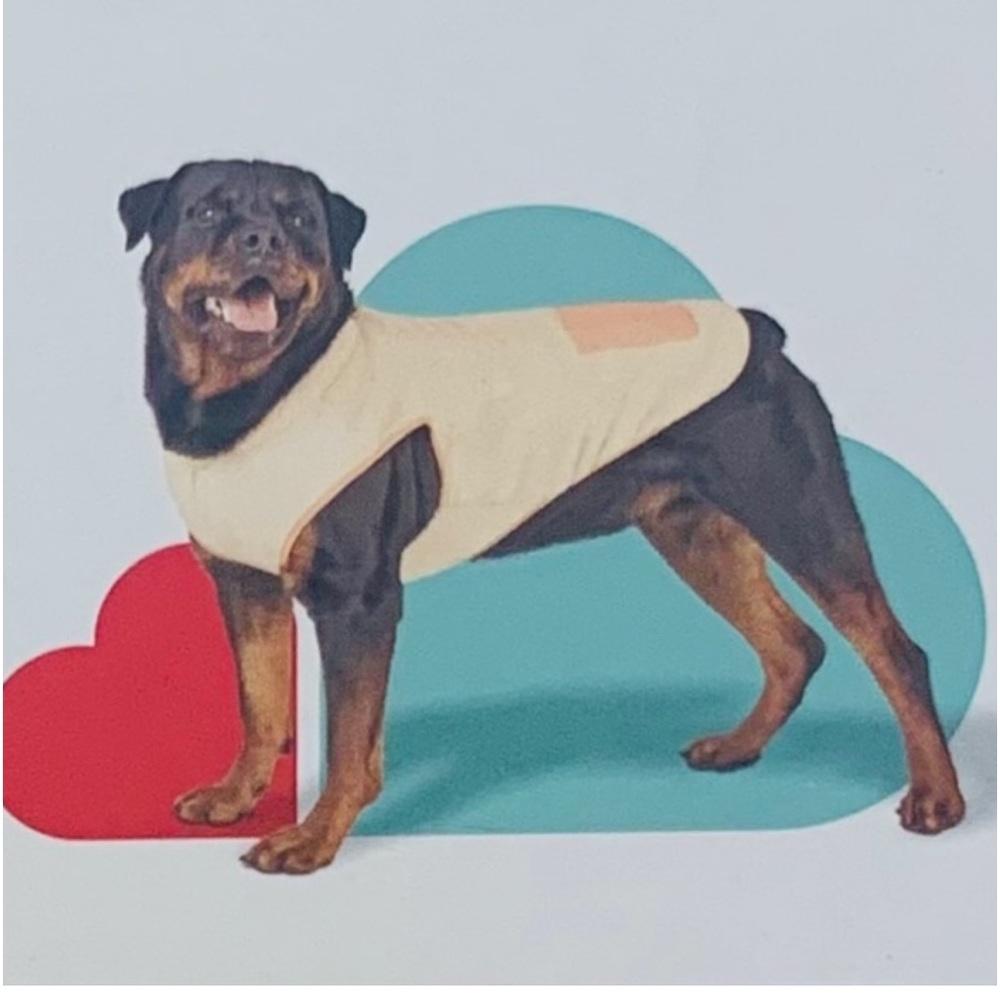 Boots & Barkley Faux Sherpa Dog Vest Size XL New